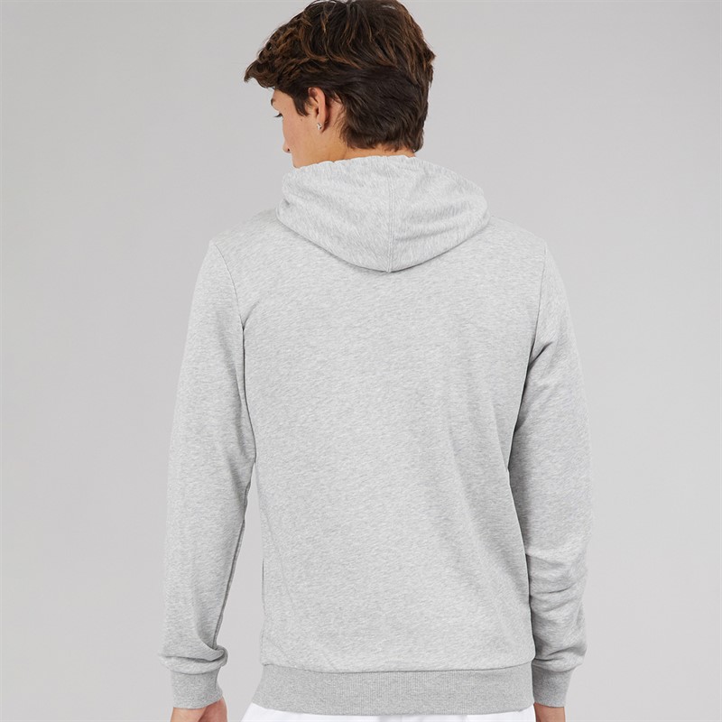 adidas Mens Essentials Big Logo Hoodie Medium Grey Heather/Black