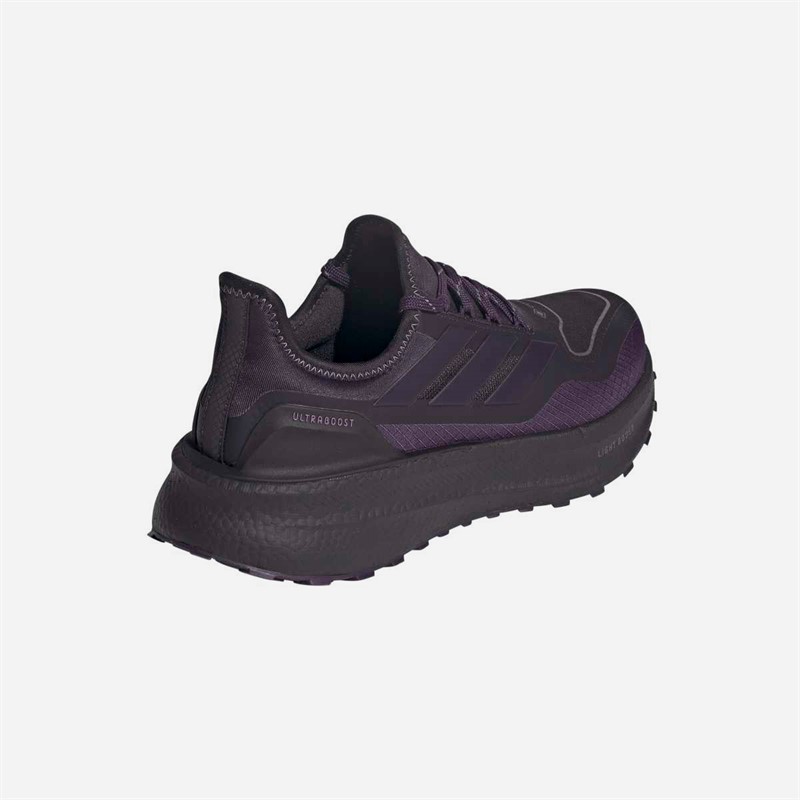 adidas Womens Ultraboost 5 Gore-Tex Waterproof Neutral Running Shoes Aurora Black/Aurora Black/Aurora Plum