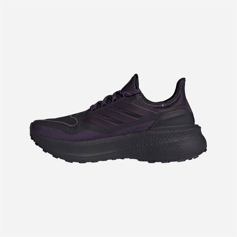 adidas Womens Ultraboost 5 Gore-Tex Waterproof Neutral Running Shoes Aurora Black/Aurora Black/Aurora Plum