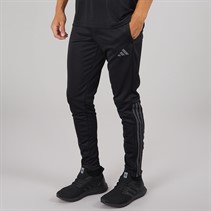 adidas Mens Aeroready Sereno Cut 3-Stripes Tapered Track Pants Black/Grey Six