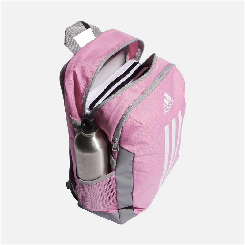 adidas Junior Girls APWR Backpack Bliss Pink/Mgh Solid Grey/White