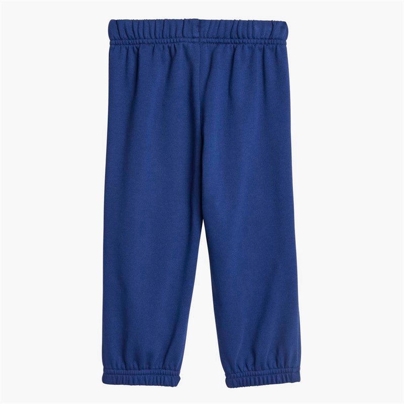 adidas Infant Boys Essentials Sweatshirt And Joggers Set Glow Blue/White