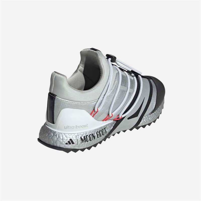 adidas X Moon Boot Ultraboost 1.0 Trainers Silver Metallic/Core Black/Semi Lucid Red