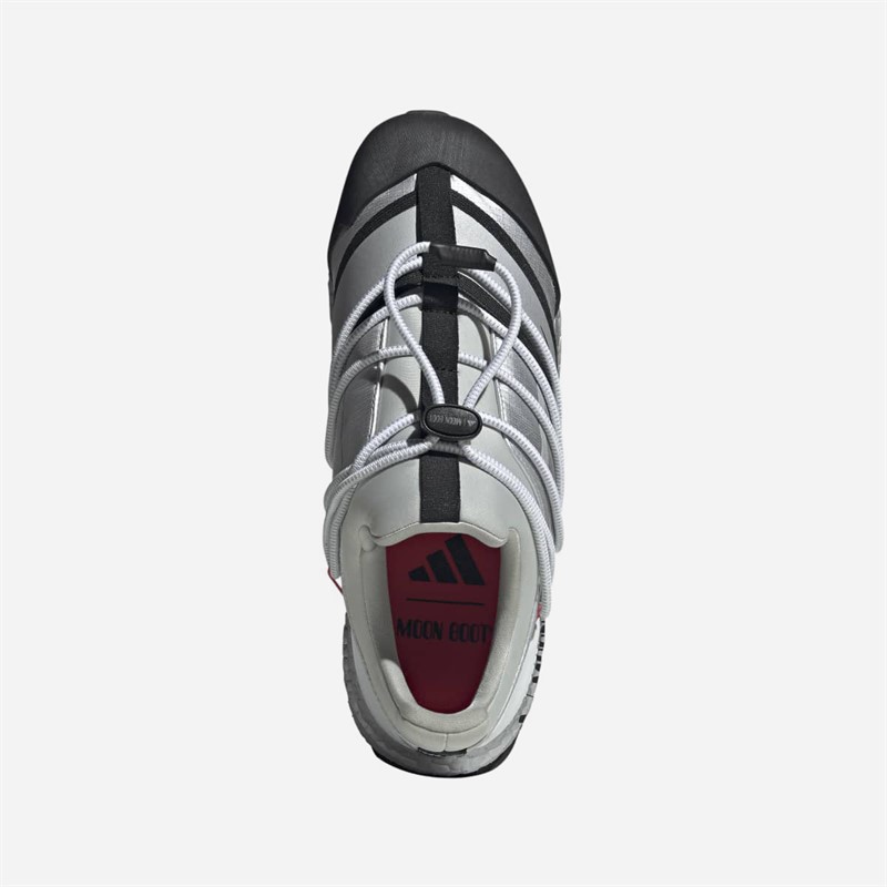 adidas X Moon Boot Ultraboost 1.0 Trainers Silver Metallic/Core Black/Semi Lucid Red