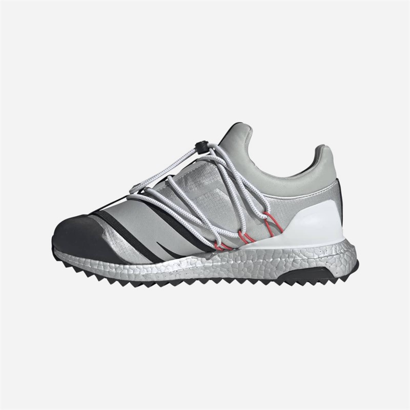 adidas X Moon Boot Ultraboost 1.0 Trainers Silver Metallic/Core Black/Semi Lucid Red