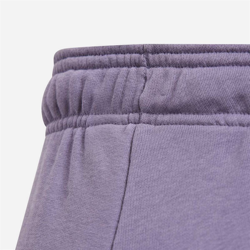 adidas Junior Girls Essentials Linear Logo Joggers Shadow Violet/Clear Pink
