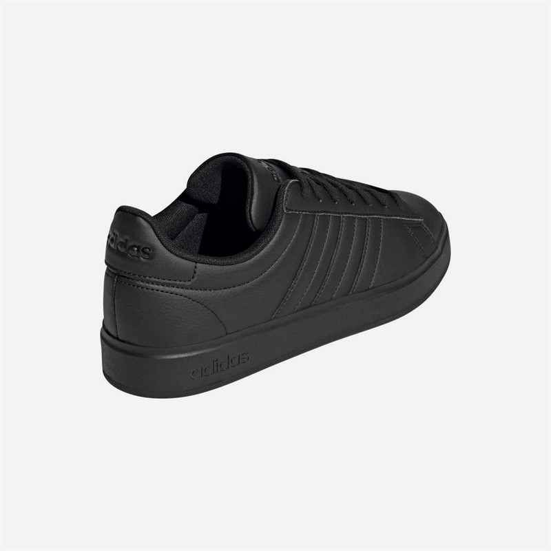adidas Mens Grand Court 2.0 Trainers Core Black/Core Black/Cloud White