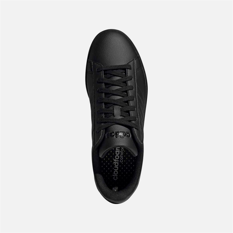 adidas Mens Grand Court 2.0 Trainers Core Black/Core Black/Cloud White
