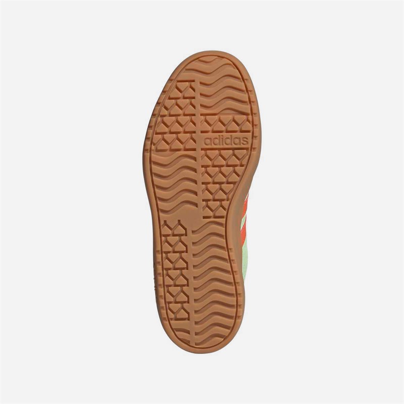 adidas Junior VL Court Bold Trainers Semi Green Spark/Semi Impact Orange/Cloud White
