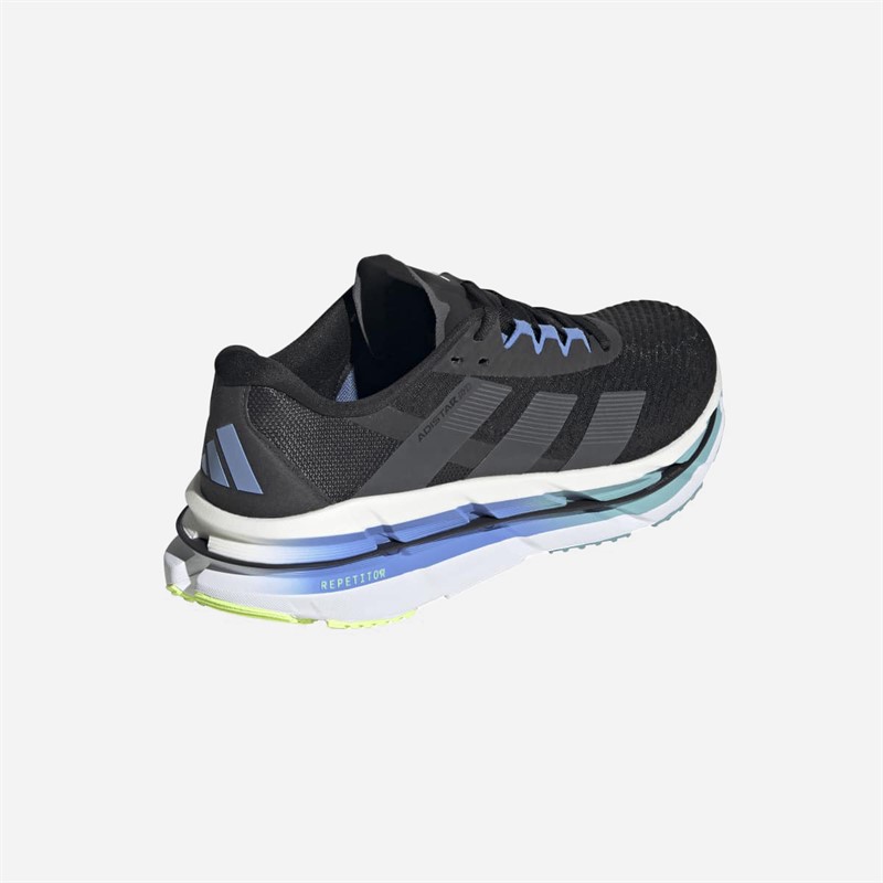 adidas Mens Adistar BYD Neutral Running Shoes Core Black/Grey Five/Blue Fusion