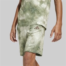 adidas Junior Boys All SZN All Over Print Shorts Olive Strata/Olive Strata