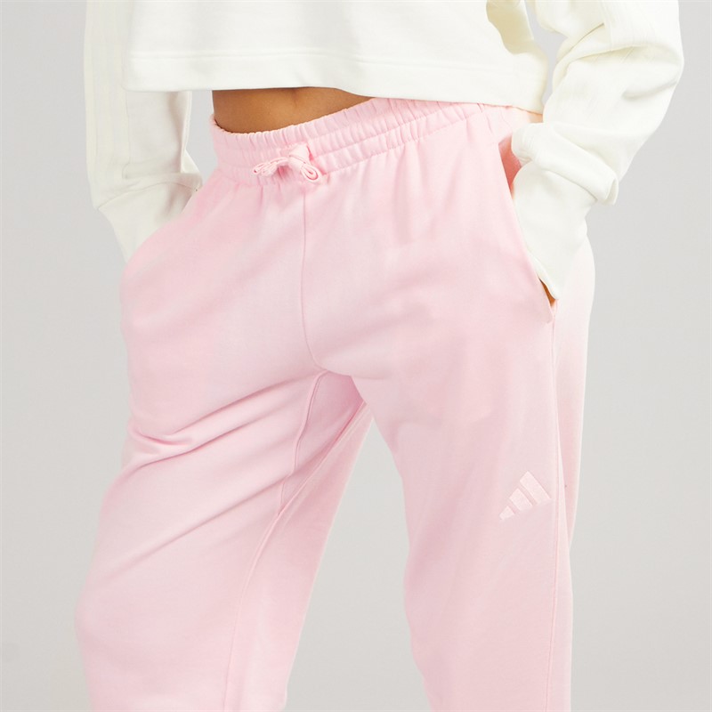 adidas Womens All SZN Loose Fit Joggers Clear Pink