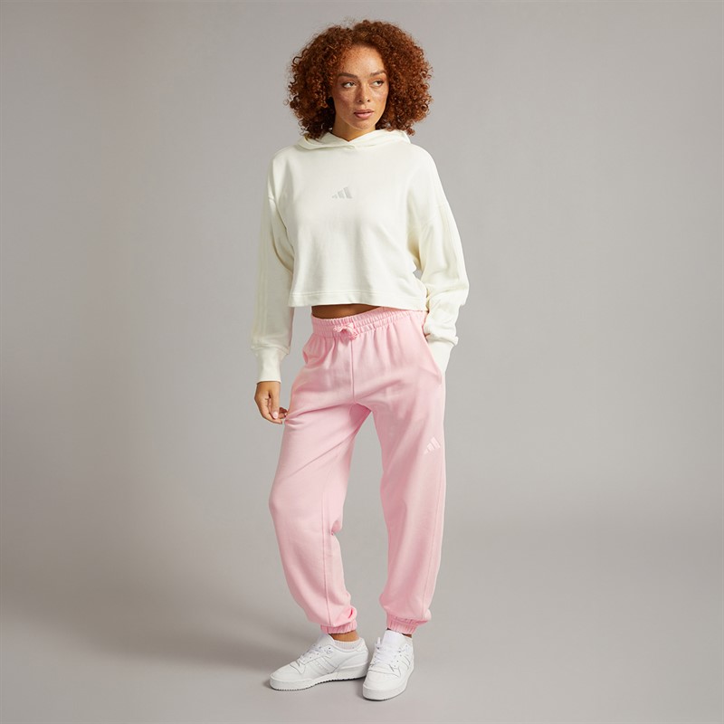 adidas Womens All SZN Loose Fit Joggers Clear Pink