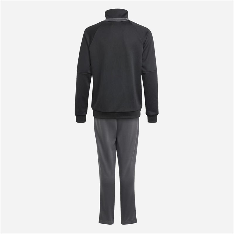 adidas Junior Boys Sereno Tracksuit Black/Grey Six