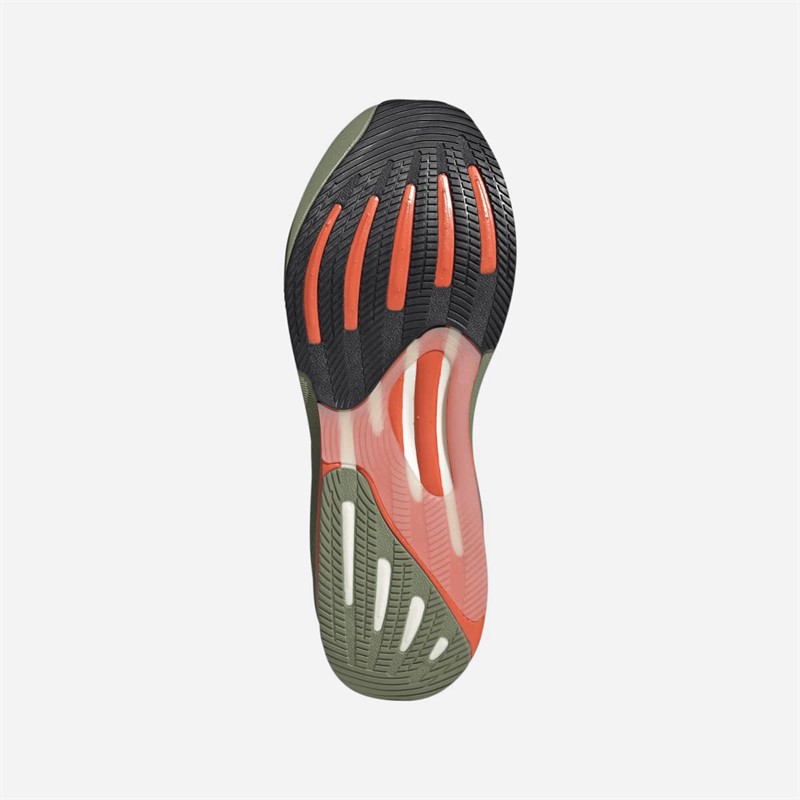 adidas Mens Supernova Rise 2 Neutral Running Shoes Wonder Alumina/Grey One/Tent Green