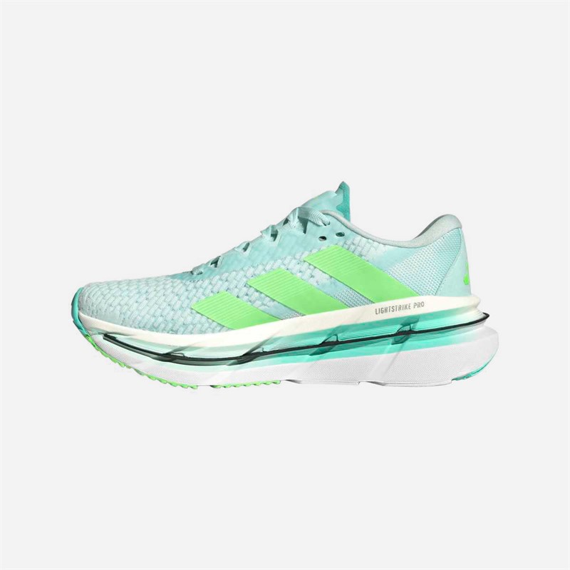 adidas Womens Adistar BYD Neutral Running Shoes Halo Mint/Lime Burst/Flash Aqua