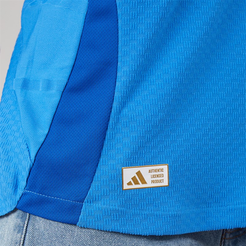 adidas Womens India Cricket Odi One Day International Jersey True Blue