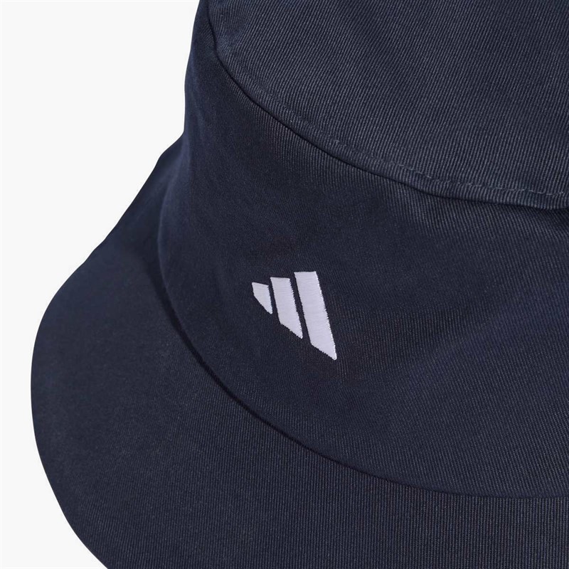 adidas 3 Stripes Sportswear Bucket Hat Night Navy/White/Icey Blue