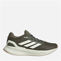 adidas Womens Runfalcon 5 Neutral Running Shoes Olive Strata/Ivory/Cloud White