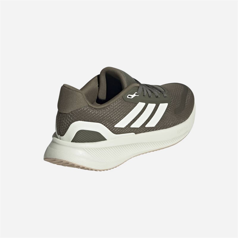 adidas Womens Runfalcon 5 Neutral Running Shoes Olive Strata/Ivory/Cloud White