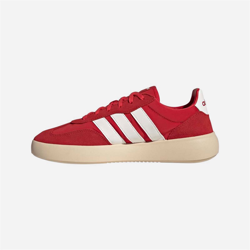 adidas Mens Barreda Decode Trainers Better Scarlet/Off White/Pure Ruby