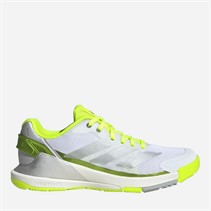 adidas Womens Crazyquick Lightstrike Padel Shoes Lucid Lemon/Wonder Silver/Silver Metallic