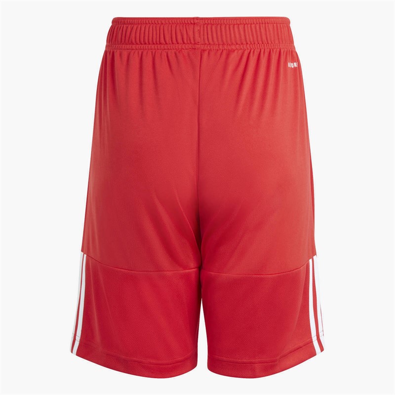 adidas Junior Boys Sereno Shorts Better Scarlet/White