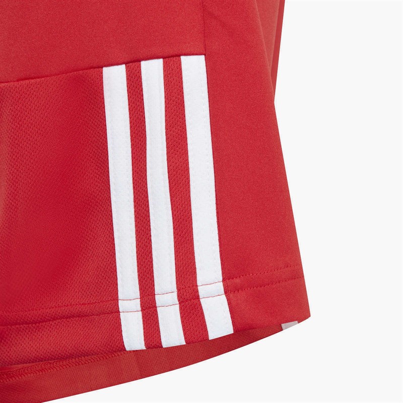 adidas Junior Boys Sereno Shorts Better Scarlet/White