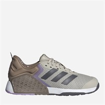 adidas Womens Dropset 3 Training Shoes Beige/Grey Strata/Powder Plum