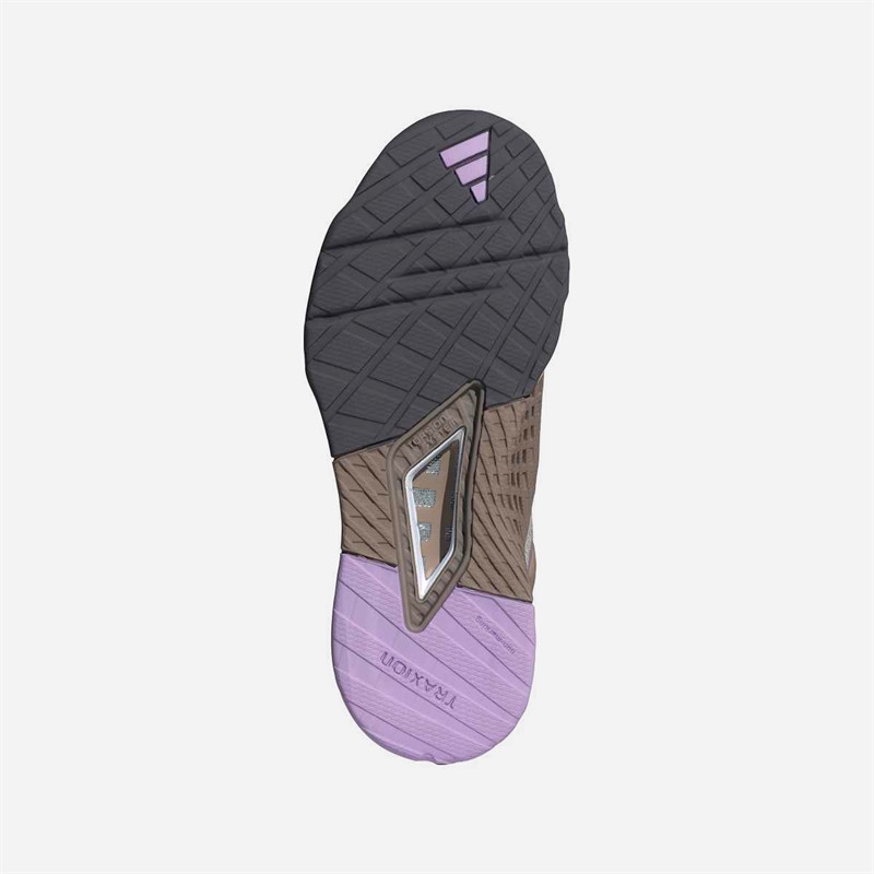 adidas Womens Dropset 3 Training Shoes Beige/Grey Strata/Powder Plum