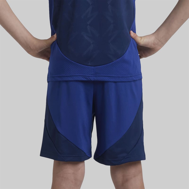 adidas Junior Boys MUFC Manchester United 24/2 Away Shorts Night Indigo