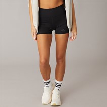 adidas Womens Optime 3 Stripes Tight Shorts Black