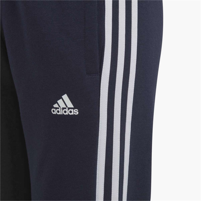 adidas Junior Boys Essentials 3 Stripes Joggers Legend Ink/White