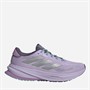 adidas Womens Supernova Rise Gore-Tex Waterproof Neutral Running Shoes Powder Plum/Silver Metallic/Mint Ton