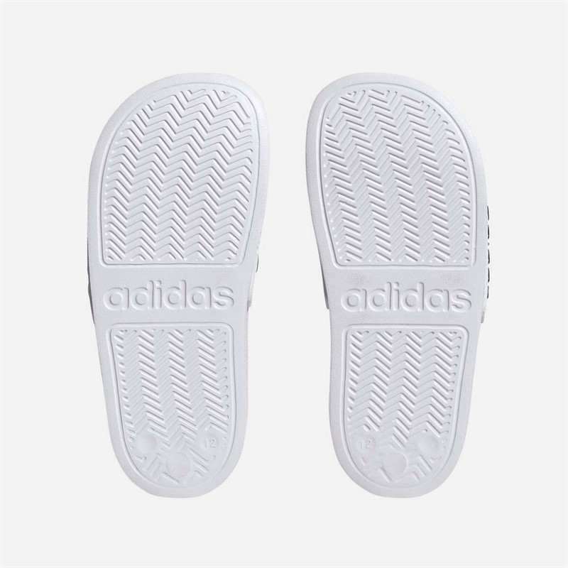 adidas Junior Adilette Shower Sliders Cloud White/Core Black/Core Black