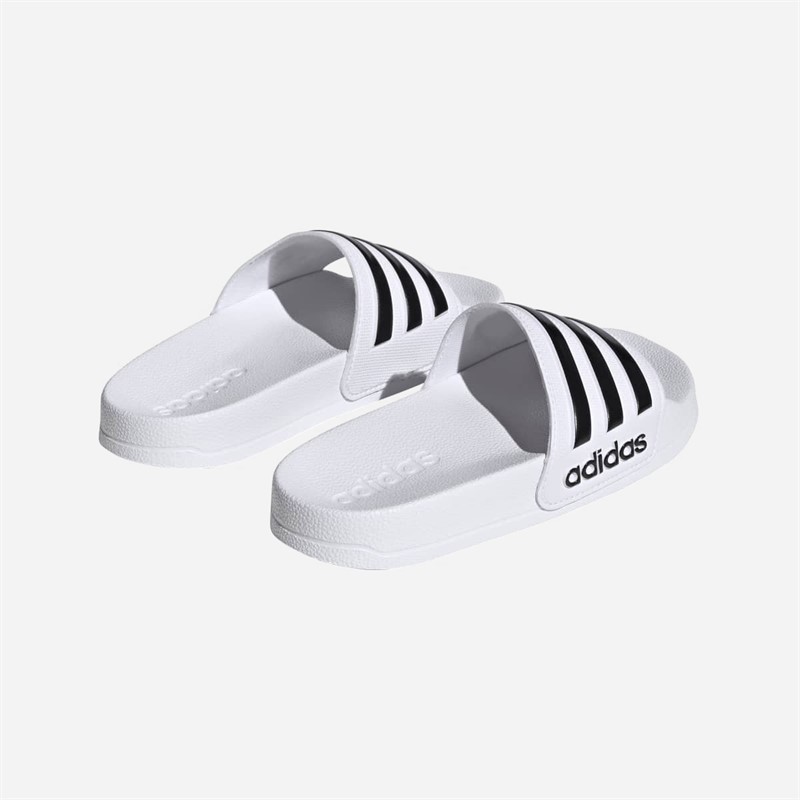 adidas Junior Adilette Shower Sliders Cloud White/Core Black/Core Black