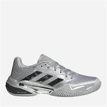 adidas Mens Barricade 13 Silver Edition Tennis Shoes Silver Metallic/Silver Metallic/Dash Grey