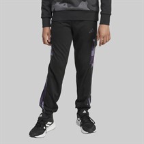 adidas Junior Boys Essentials Camo Cargo Joggers Black/White