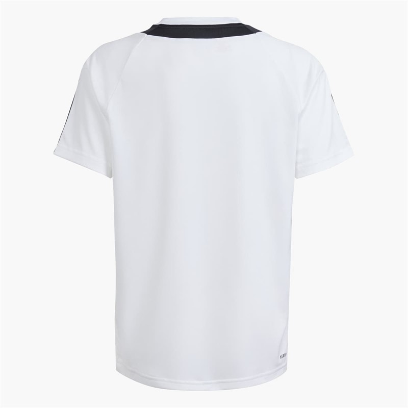 adidas Boys Sereno T-Shirt White/Black