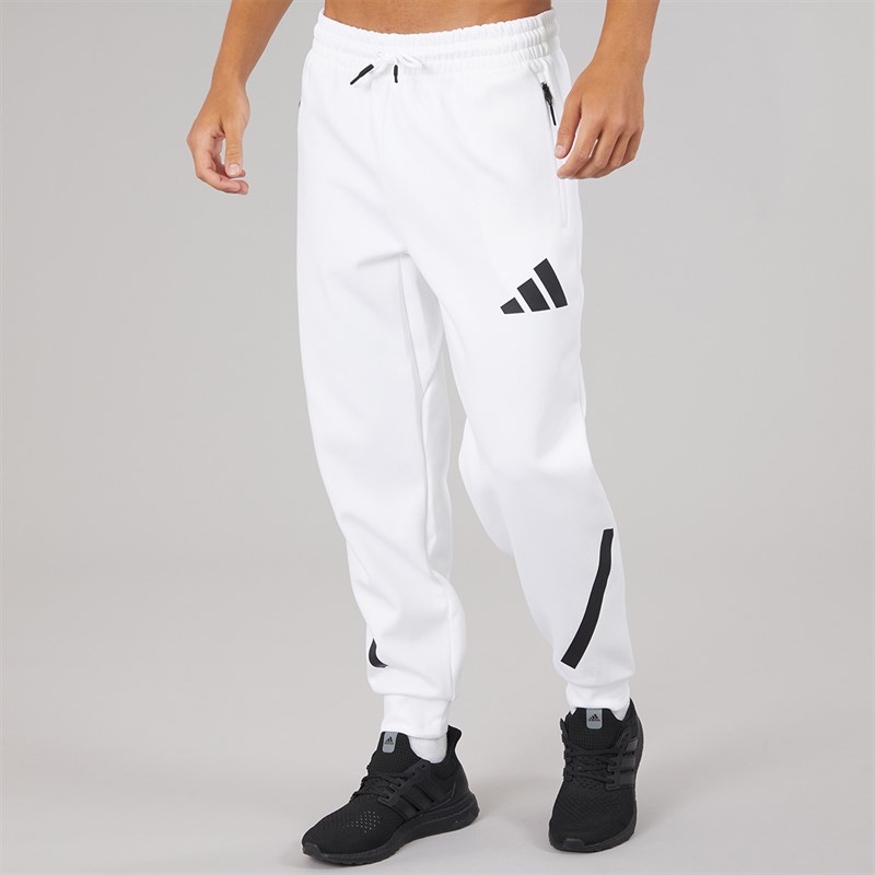 adidas Mens Z.N.E. Track Pants White