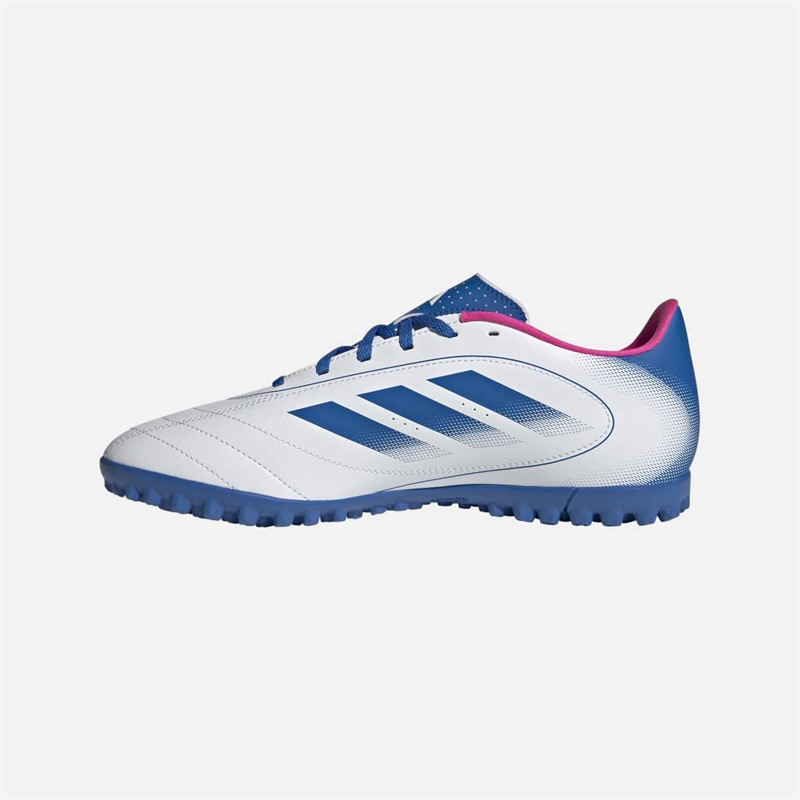 adidas Mens Goletto IX TF Astro Football Boots Cloud White/Bright Royal/Team Shock Pink 2