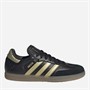 adidas Børne Samba Messi IN Indendørs Fodboldstøvler Core Black/Gold Metallic/Gum