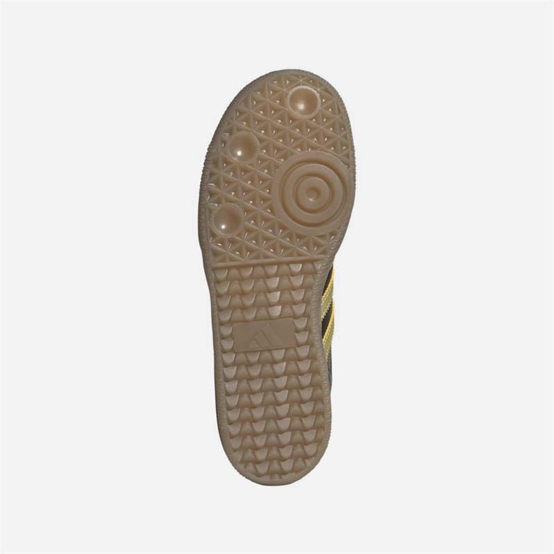 adidas Børne Samba Messi IN Indendørs Fodboldstøvler Core Black/Gold Metallic/Gum