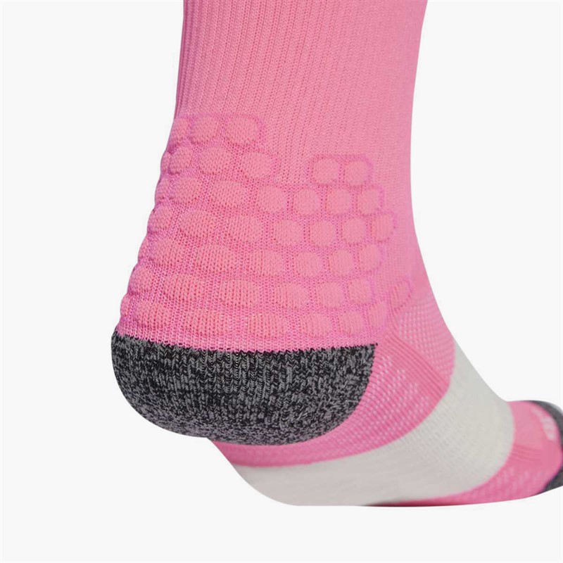 adidas Runxboost Cushioned Running Crew Socks Lucid Pink/Orbit Grey