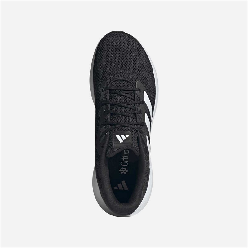 adidas Mens Response Runner Neutral Running Shoes Core Black/Cloud White/Cloud White