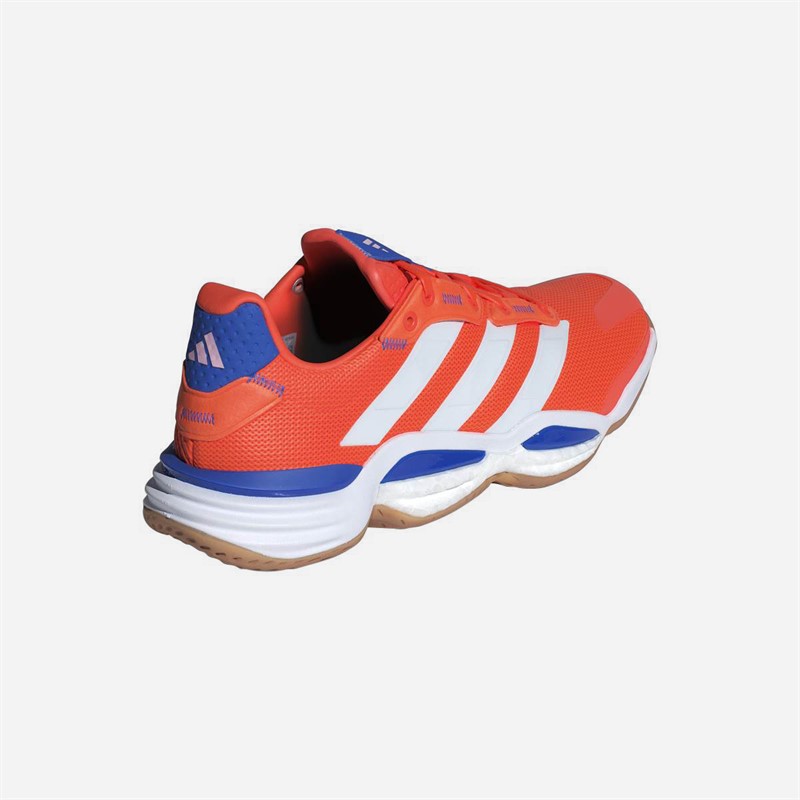adidas Mens Stabil 16 Indoor Court Shoes Team Solar Orange/Zero Metalic/Bright Royal