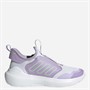 adidas Junior Girls Tensaur Comfort Trainers Cloud White/Lime Burst/Powder Plum