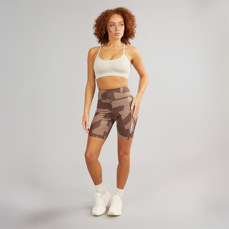 adidas Womens Workout Essentials Knit Light Support Sports Bra Wonder Alumina