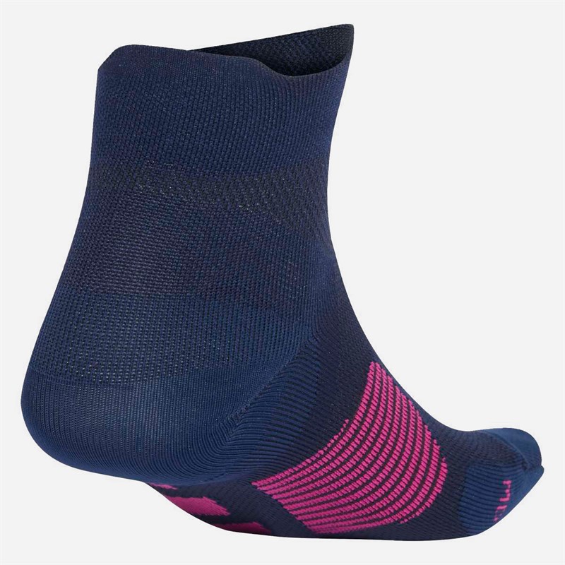 adidas BMW Berlin Marathon 2025 Laufsocken Collegiat Collegiate Navy/Semi Green Spark