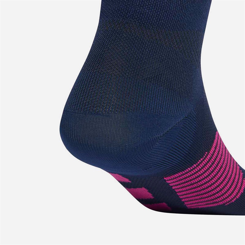 adidas BMW Berlin Marathon 2025 Laufsocken Collegiat Collegiate Navy/Semi Green Spark